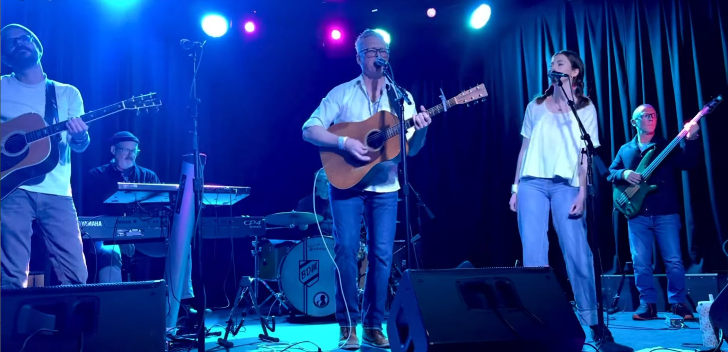 Josh Rose & the Founding Fathers [Kyle Joe, Chris Ranney, Brian Morrill, JR, Sierra Cassidy, Seth York] - Winter Wheat 2026 - screenshot courtesy of LocalSpins.com